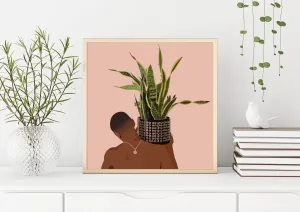Plant Daddy (Snake Plant) Canvas