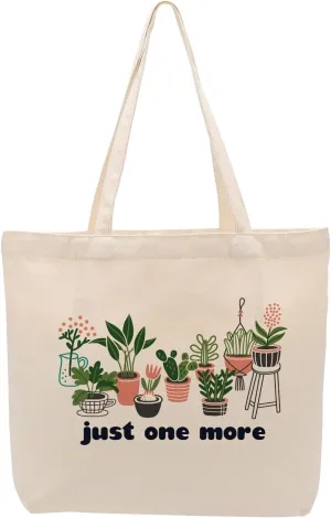 Plant Gifts Plant Lover Gifts Gardener Gifts Plant Lady Grocery Shopping Canvas Tote Bag for Christmas Birthday