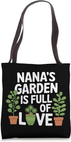 Plant Lover Gardener Grandma And Green Thumb Gardening Tote Bag