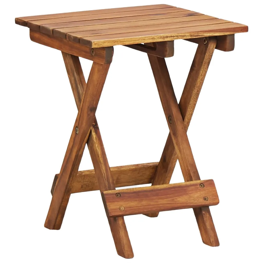 Plant Stand Foldable Plant Holder Flower Pot Stand Solid Acacia Wood