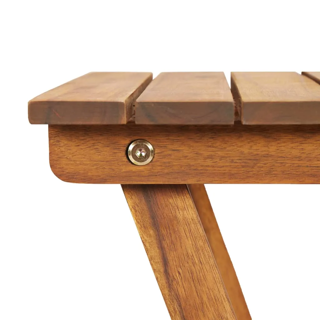 Plant Stand Foldable Plant Holder Flower Pot Stand Solid Acacia Wood