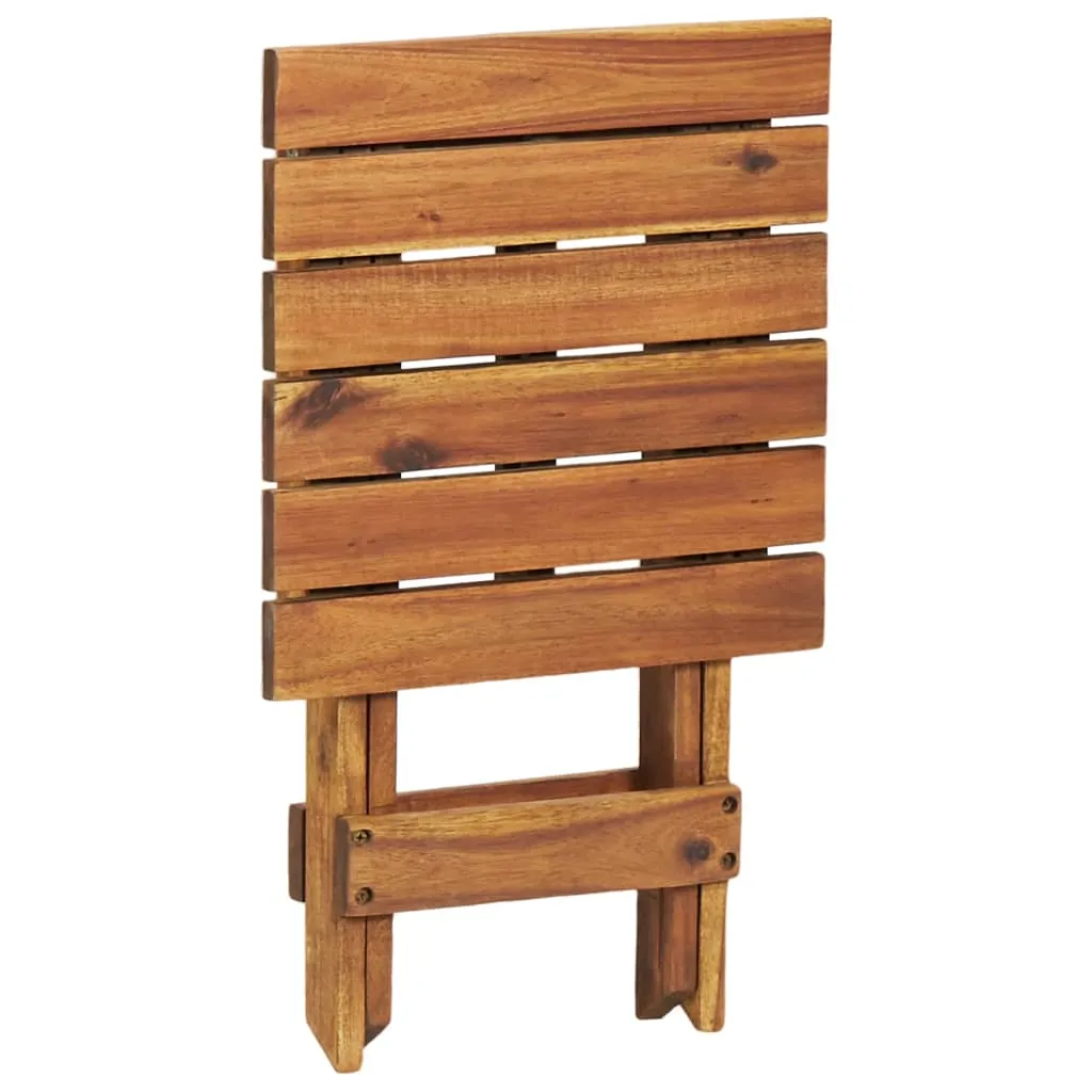 Plant Stand Foldable Plant Holder Flower Pot Stand Solid Acacia Wood
