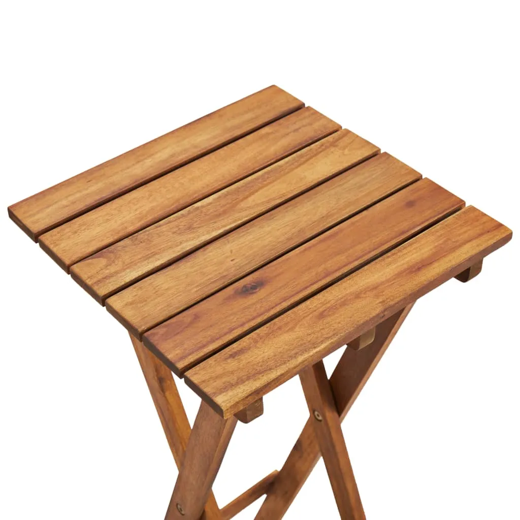 Plant Stand Foldable Plant Holder Flower Pot Stand Solid Acacia Wood