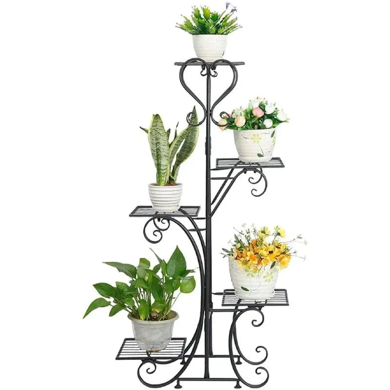 Plant Stand: Triangular Multi-Tiered Plant Stand