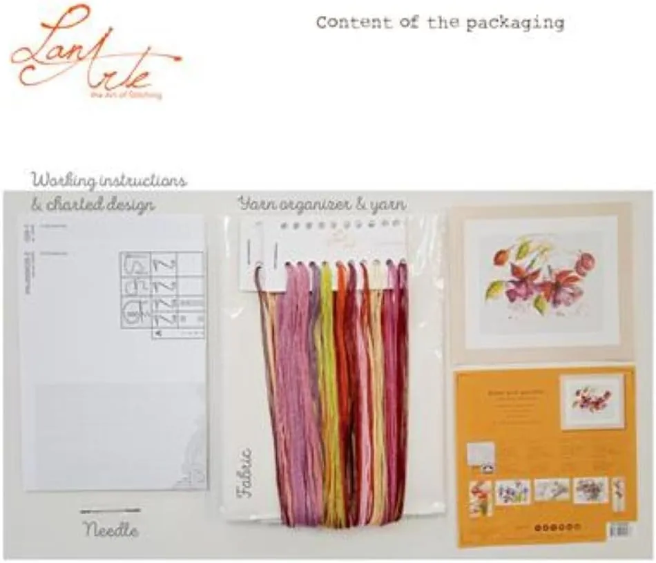 PN - 0008026 Fuchsia Aquarelle Lot de 1