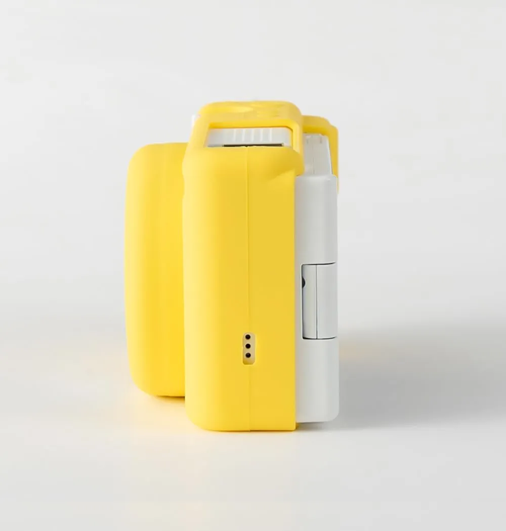 Pocoukate Case for Sony ZV-1F, ZV-1 II/ZV-1M2 Vlog Camera, ZV1F Camera Silicone Cover, Anti-Scratch Slim Fit Soft with ZV1 F Screen Protector- Yellow Skin