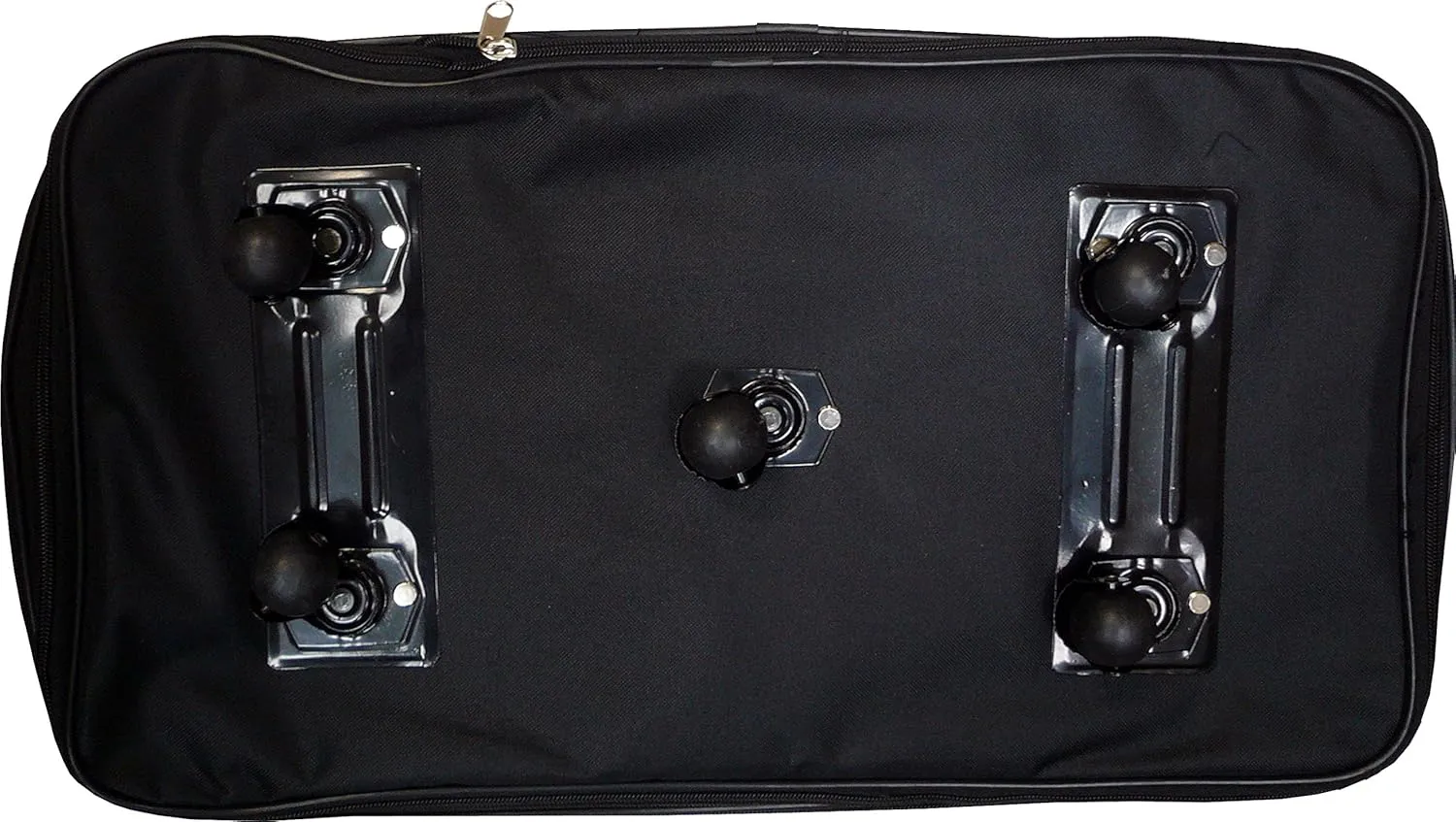 Pod 30" / 36" / 40" Expandable Rolling Wheeled Duffle bag Spinner Luggage suitcase (Black, 36-inch)