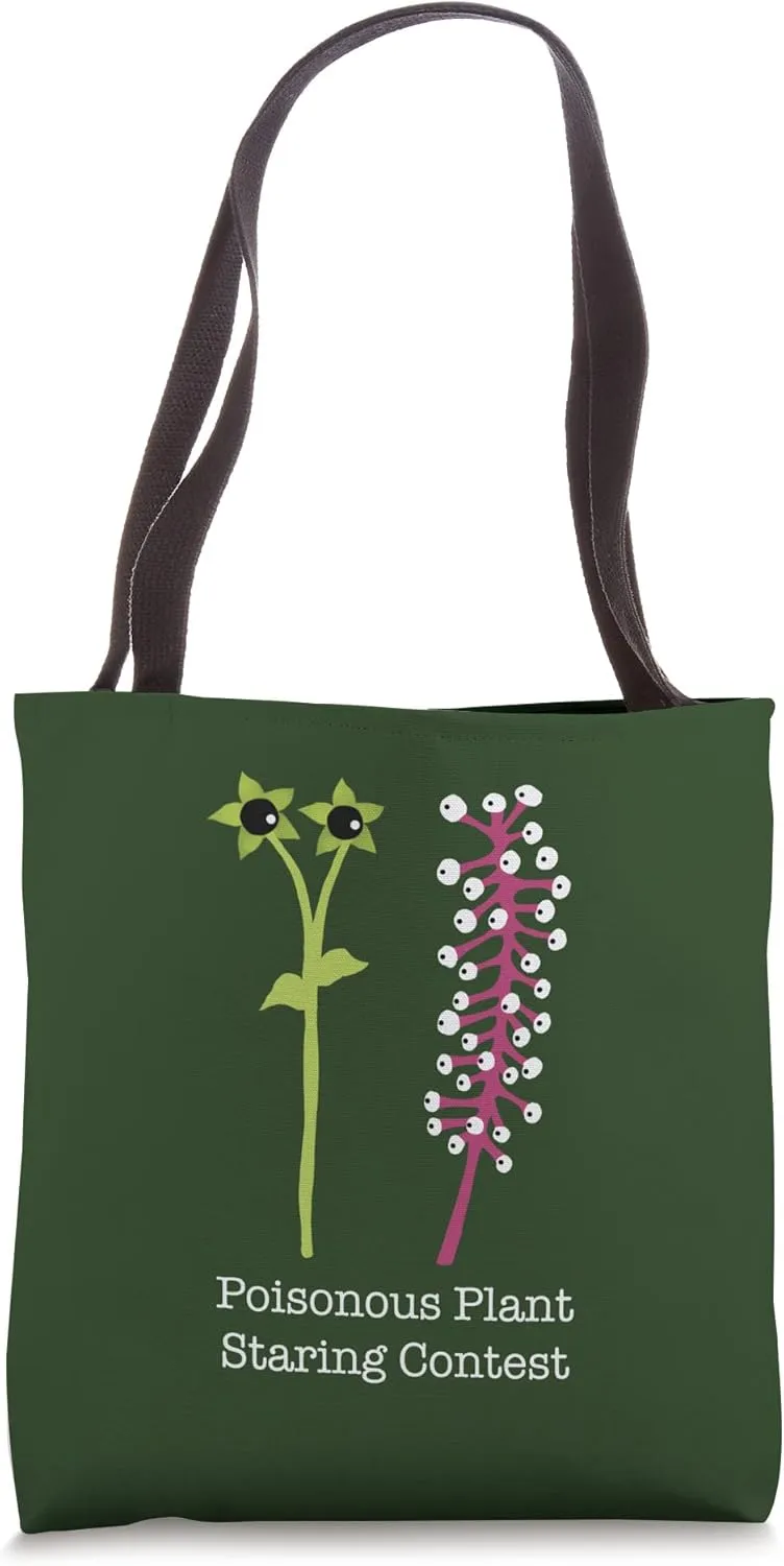 Poisonous Plant Staring Contest Tote Bag