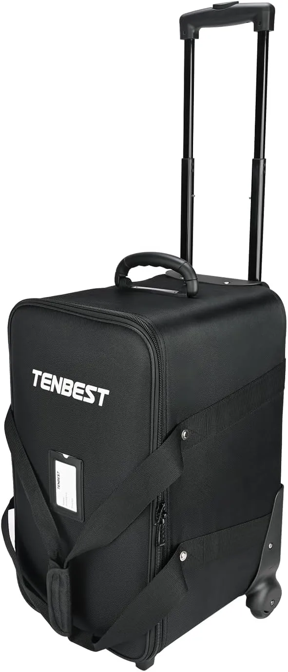 Portable Power Station Hard Rolling Case Bag with Telescopic Handle,Compatible with Jackery, Anker,ECOFLOW,BLUETTI and other brands Power Station with Dimensions within 19.7"x10.6"x12.6"