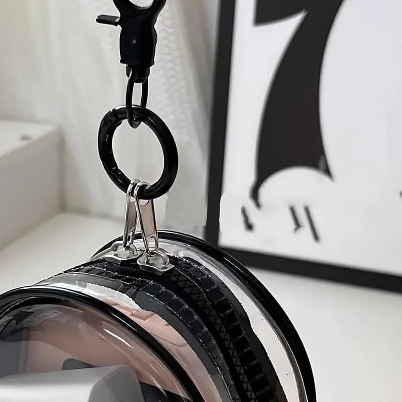 Portable PVC Cable Organizer-Transparent Multifunctional Electronics Pouch