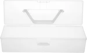 Portable Transparent Card Organizer Box Versatile Storage for Trading Cards Items Collectibles Excellent Clear Design for Easy Access