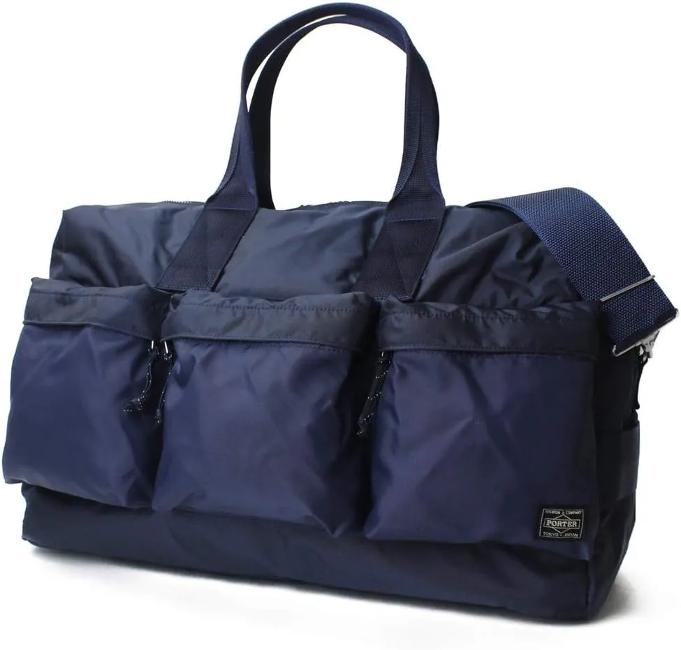 PORTER official 2Way Duffle Bag L [FORCE] YOSHIDA BAG Made in Japan (Navy)