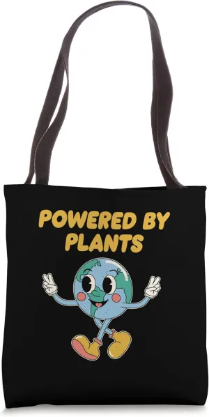 Powered by Plants Forest Ecology Jungle Ecosystem Tote Bag