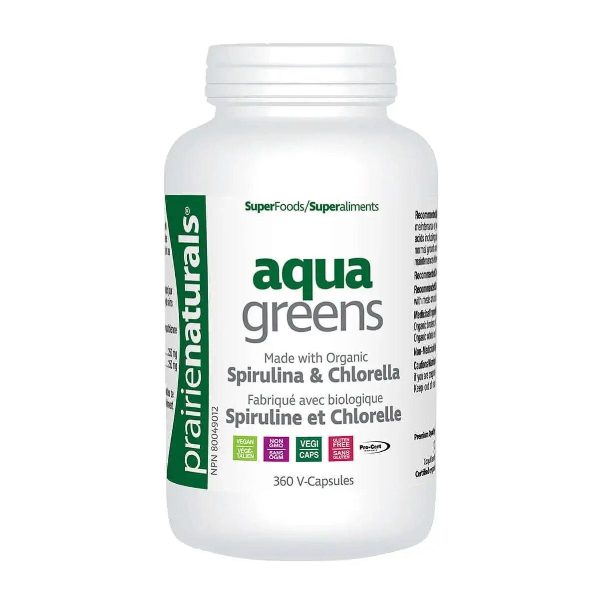 Prairie Naturals Organic Aqua Greens