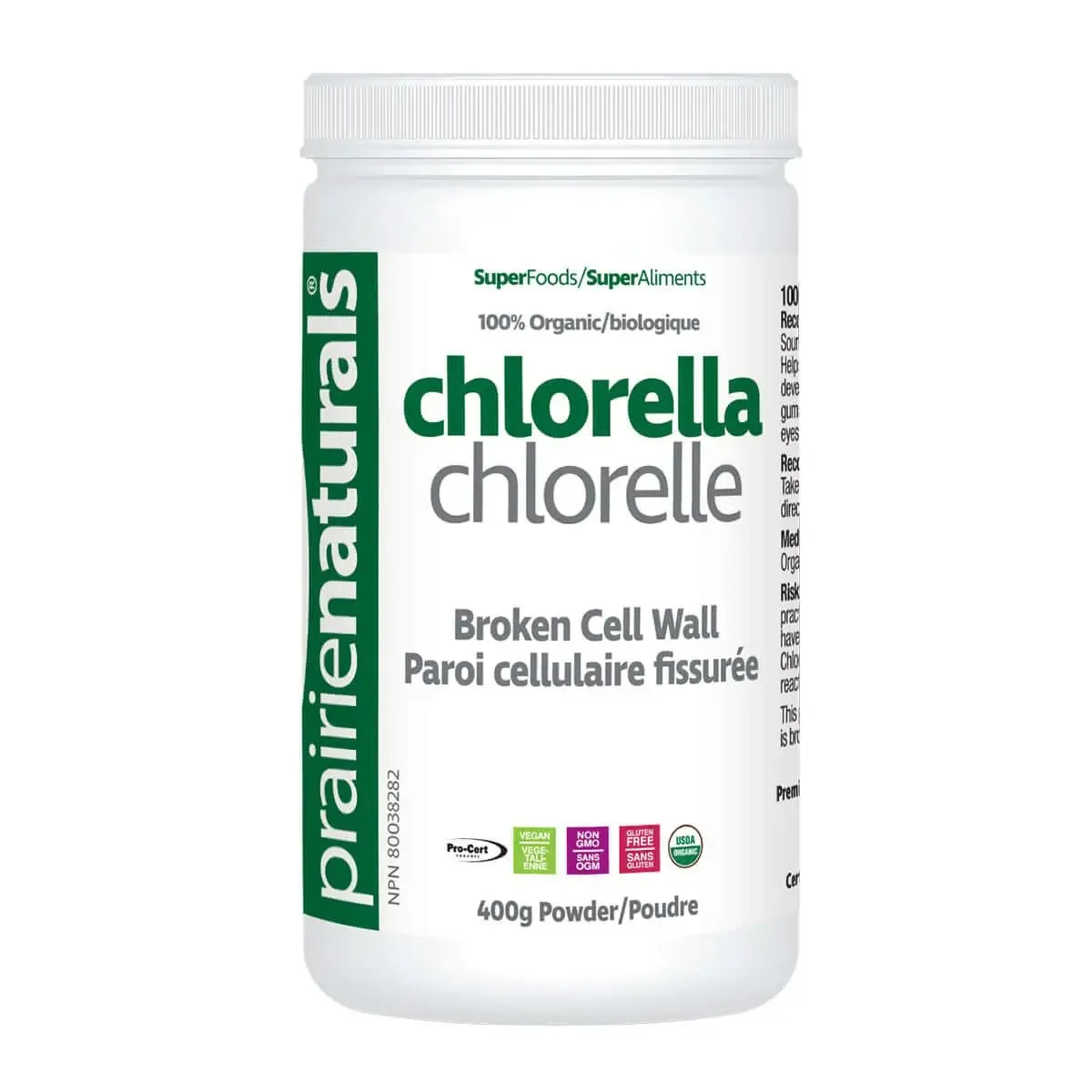 Prairie Naturals Organic Chlorella