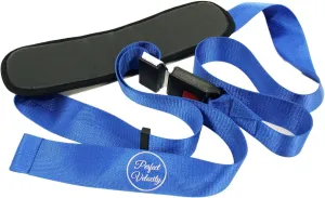 Premium Extremity Mobilization Belt with Padded Support & Heavy-Duty Metal Buckle – Adjustable 8ft Physical Therapy Strap for Rehab, Stretching, Manual Traction & Patient Stability