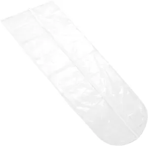 PRETYZOOM Clothes Storage Bag Garment Bag for Gowns Transparent Easy to Suspend Reusable