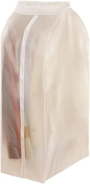 PRETYZOOM Water Clothing Storage Bag 60x30x90cm 1pc White Cover for Clothes Anti-crease