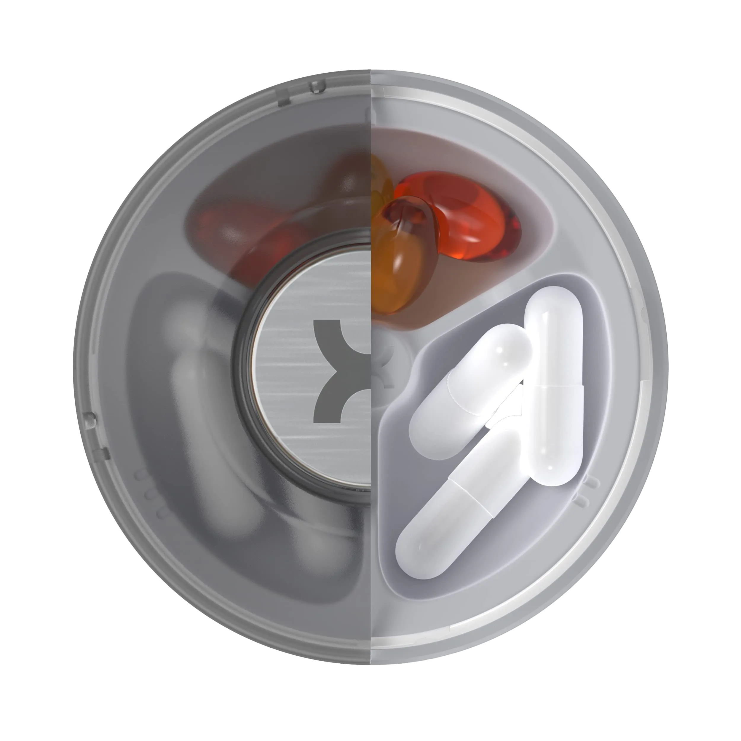 Promixx Core Vitamin & Supplement Case  Ceramic White