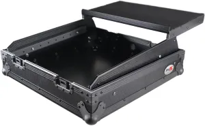 ProX 10U Top Mount 19" Slanted Black on Black Mixer Case - XS-19MIXLTBL
