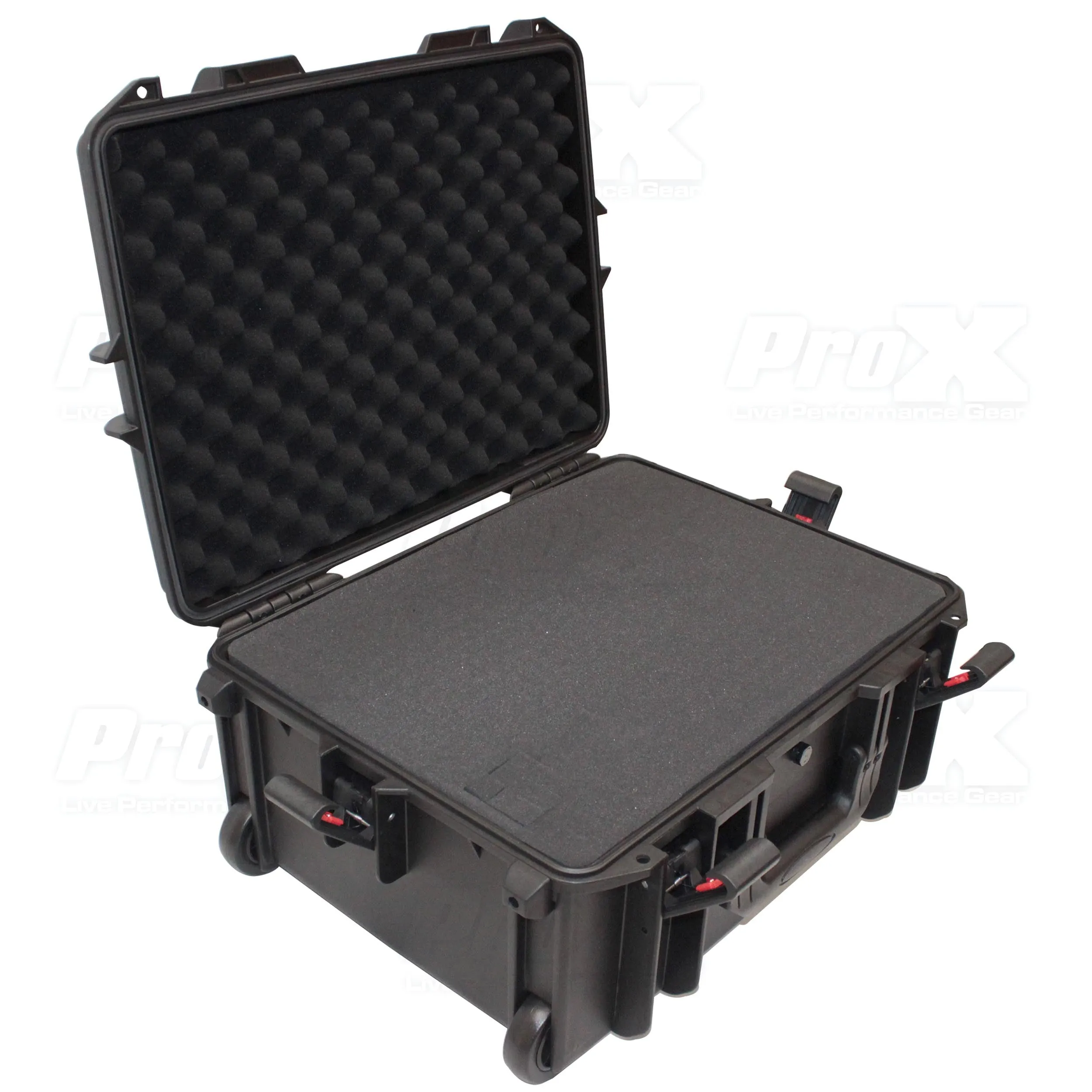 ProX VaultX Watertight Case w/ Handle, Wheels and Foam Set