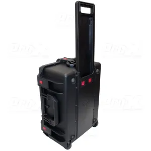 ProX VaultX Watertight Case w/ Handle, Wheels and Foam Set