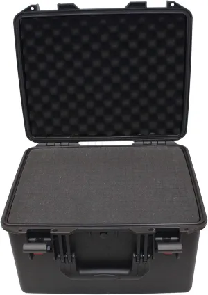 ProX XM-1201 UltronX SMALL Water Air sealed ABS Molded Portable Storage Case for Audio Camera Tactical includes cut pluck foam - 17x13x9 in.