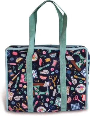 Prym All-in- One Craft Organizer Bag, Navy