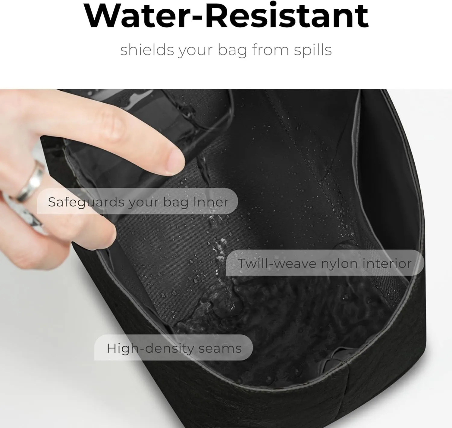 Purse Organizer Insert for Longchamp Le Pliage Xtra M Hobo Bag, Custom Fit Inside Premium Matte Black Lightweight WaterResistant Purse Insert with Cup Holder Accessories