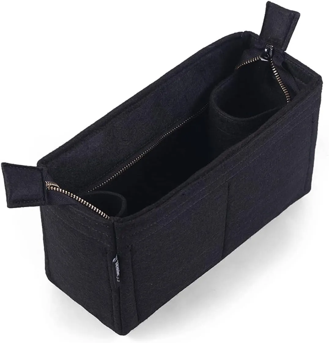Purse Organizer Insert for shopping Large bag insert Organizer2086Black-C