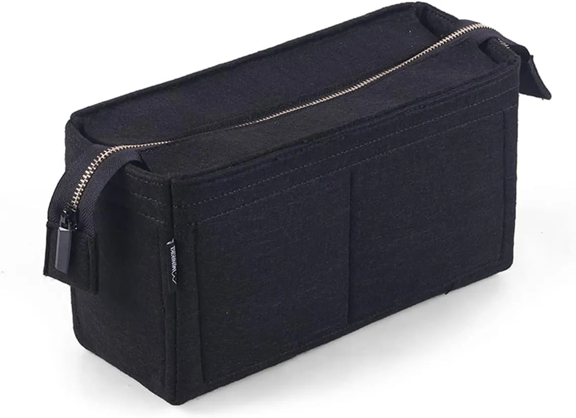 Purse Organizer Insert for shopping Large bag insert Organizer2086Black-C