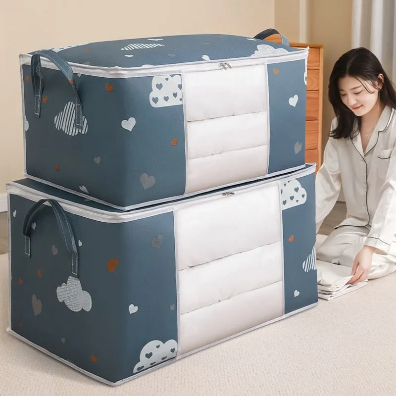 Quilt, Clothes, Duvet, Blanket Storage Bags / Dustproof Clothes Organizer / Household Moving Bags