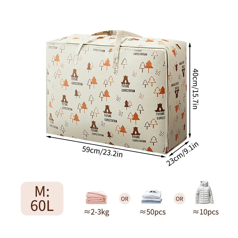 Quilt, Clothes, Duvet, Blanket Storage Bags / Dustproof Clothes Organizer / Household Moving Bags