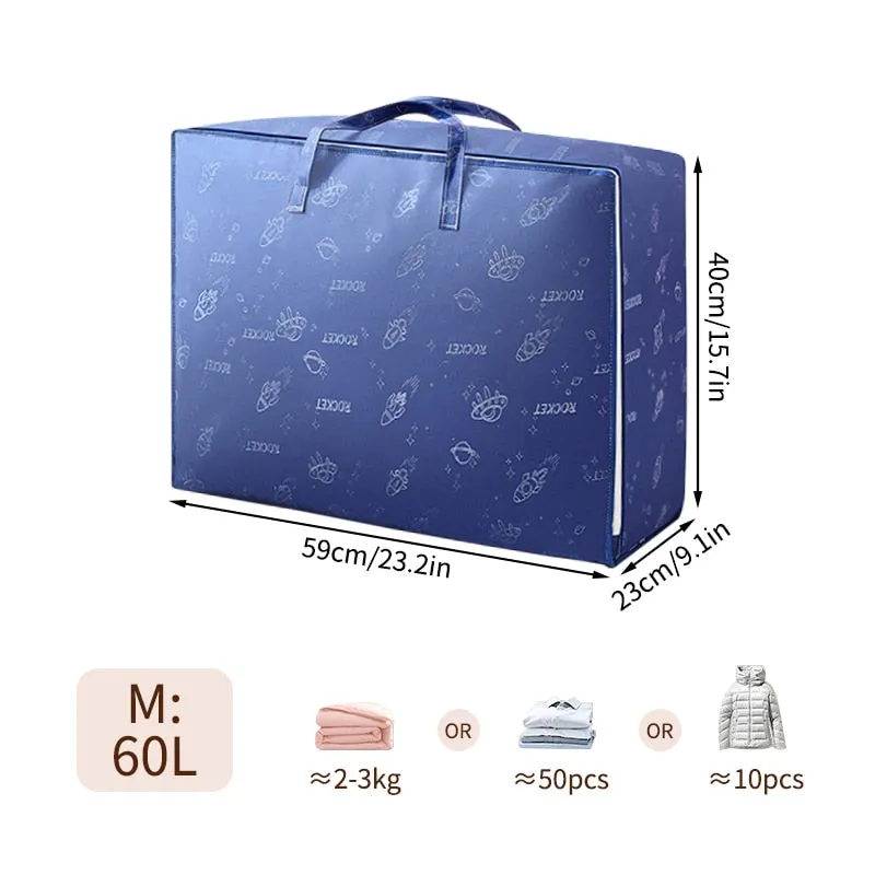 Quilt, Clothes, Duvet, Blanket Storage Bags / Dustproof Clothes Organizer / Household Moving Bags