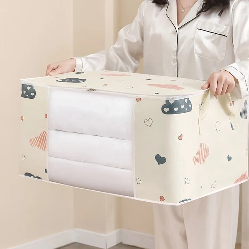 Quilt, Clothes, Duvet, Blanket Storage Bags / Dustproof Clothes Organizer / Household Moving Bags