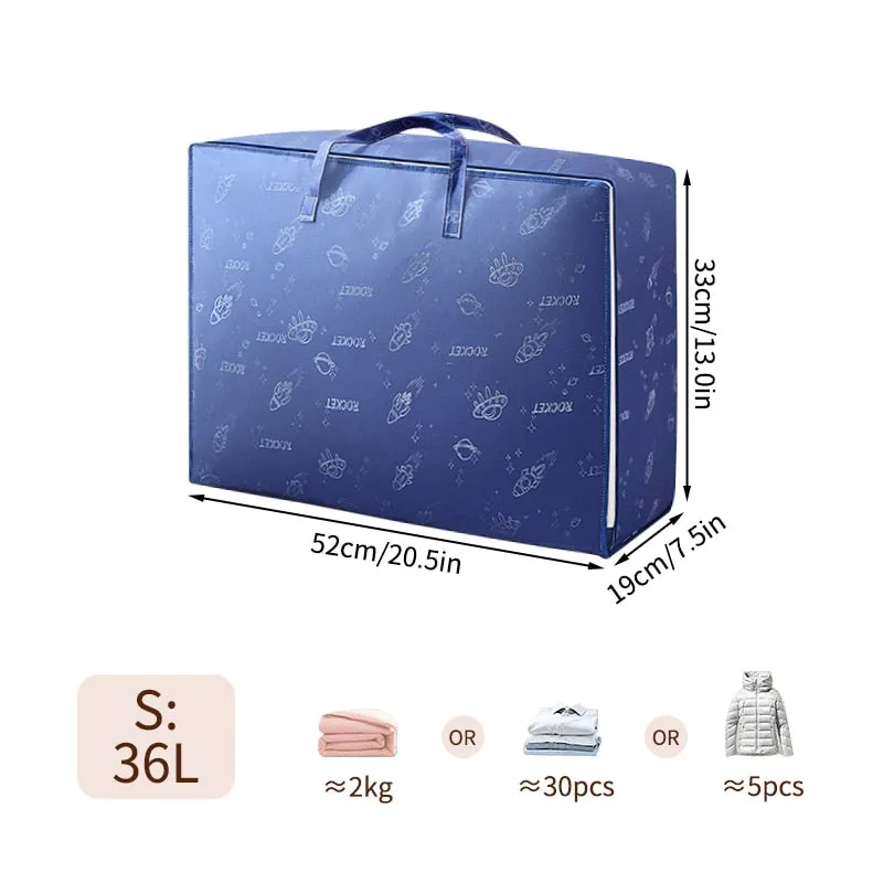 Quilt, Clothes, Duvet, Blanket Storage Bags / Dustproof Clothes Organizer / Household Moving Bags