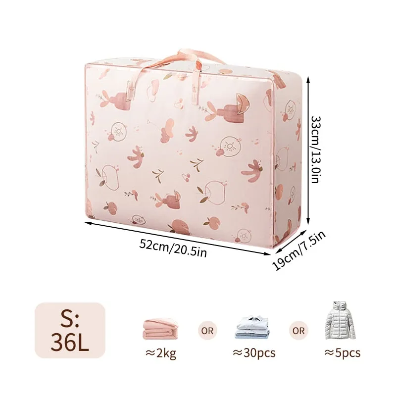 Quilt, Clothes, Duvet, Blanket Storage Bags / Dustproof Clothes Organizer / Household Moving Bags