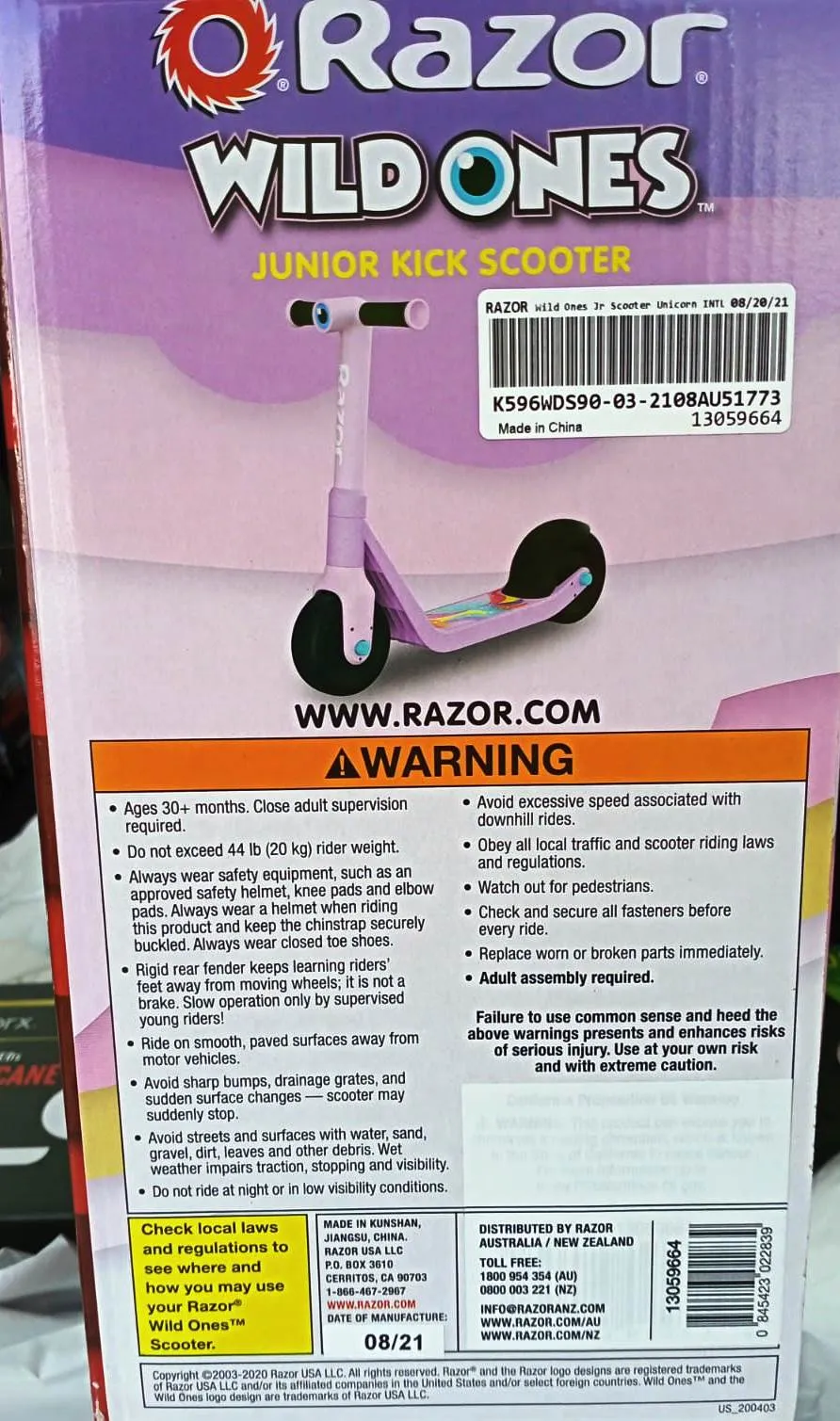 Razor Wild Ones Junior Kick Scooter