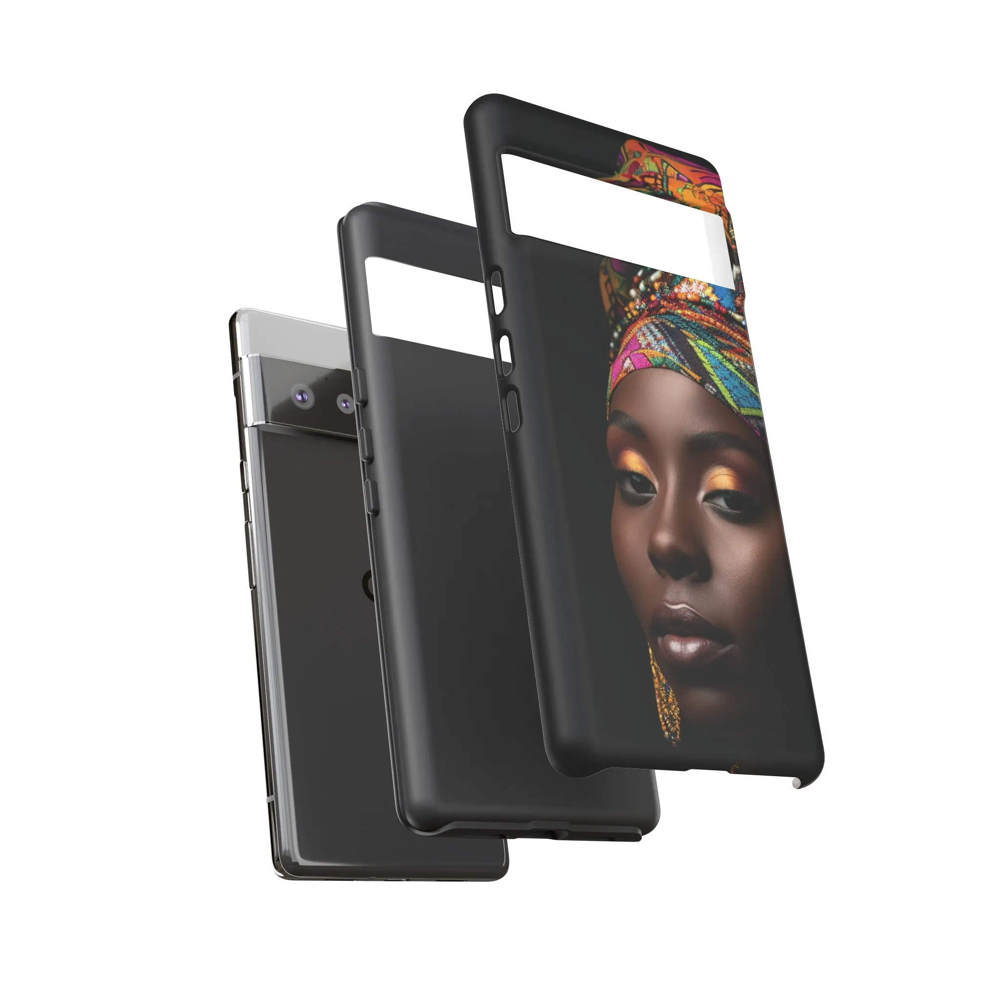 Regal Reflections: African Majesty Google Pixel Cases