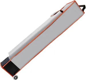 Replacement Wheeled Canopy Bag for 10x10 Pop Up Canopy Tent, Roller Bag Only (Grey with Red line)