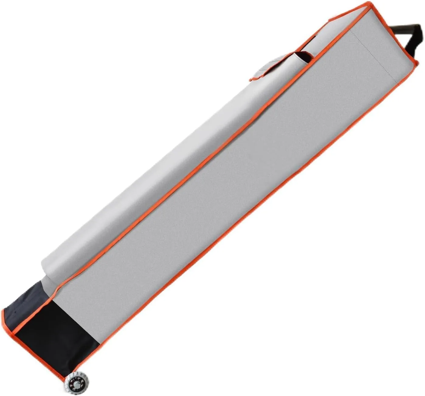 Replacement Wheeled Canopy Bag for 10x10 Pop Up Canopy Tent, Roller Bag Only (Grey with Red line)