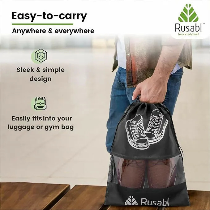 Reusable Sustainable Shoe Bag for Shoes & Accessories (3 pcs)