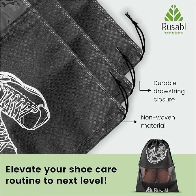 Reusable Sustainable Shoe Bag for Shoes & Accessories (3 pcs)