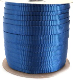 Rock-N-Rescue Professional Grade Nylon Tubular Webbing - Heavy-Duty 1-inch, Rescue Equipment for Mountaineering Rappelling Arborist Safety Gear, Firefighting and Rescue Gear