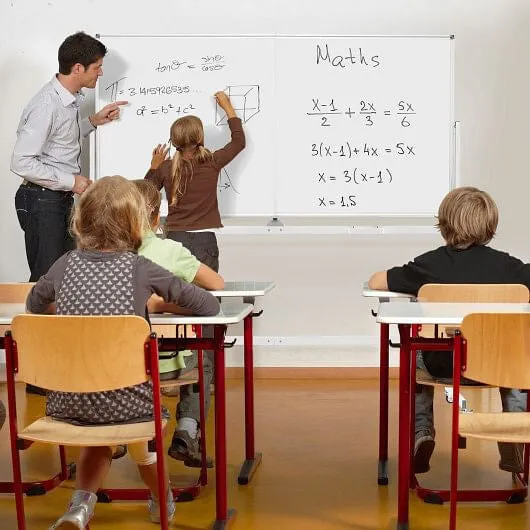 Rolling Double-Sided Magnetic Whiteboard on Wheels with Stand and Aluminum Alloy