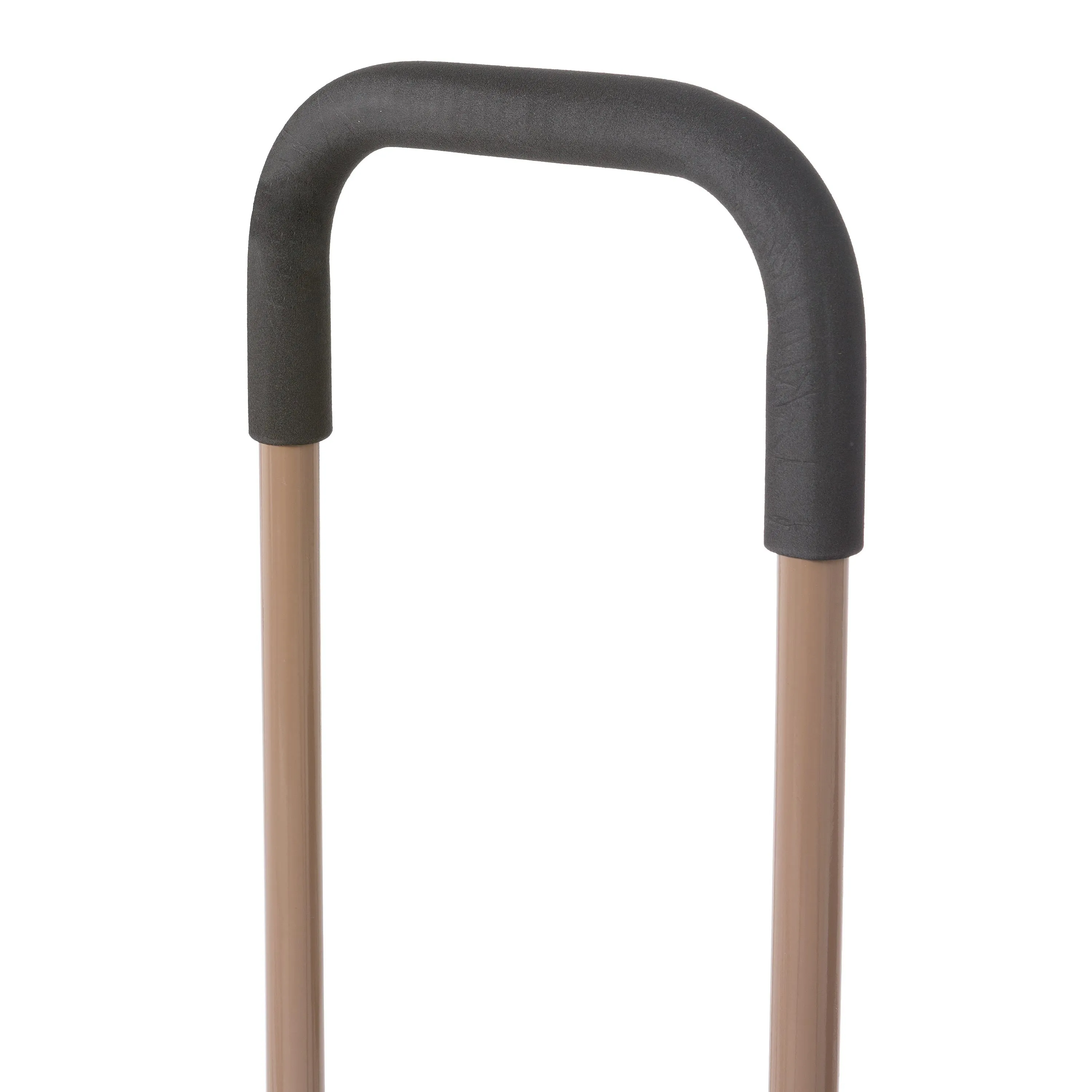 Rolling Wood Caddy, Heavy-Duty Steel with Large Wheels