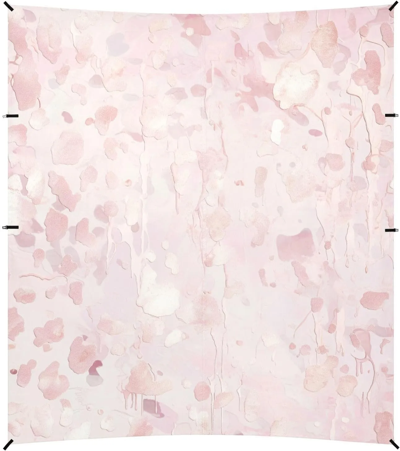 Rose Gold Foil Leopard Print Their Forms Merging and Distorting in an Abstract Manner Beach Tent & Canopy UPF50  Easy Setup Shade Sun Shelter with Carrying Bag for Backyard, Grassland, Park
