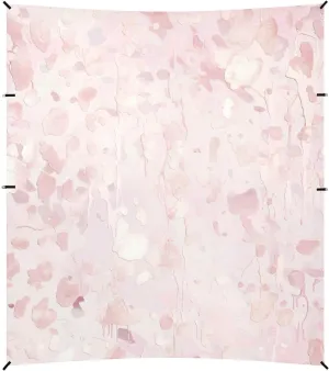 Rose Gold Foil Leopard Print Their Forms Merging and Distorting in an Abstract Manner Beach Tent & Canopy UPF50  Easy Setup Shade Sun Shelter with Carrying Bag for Backyard, Grassland, Park