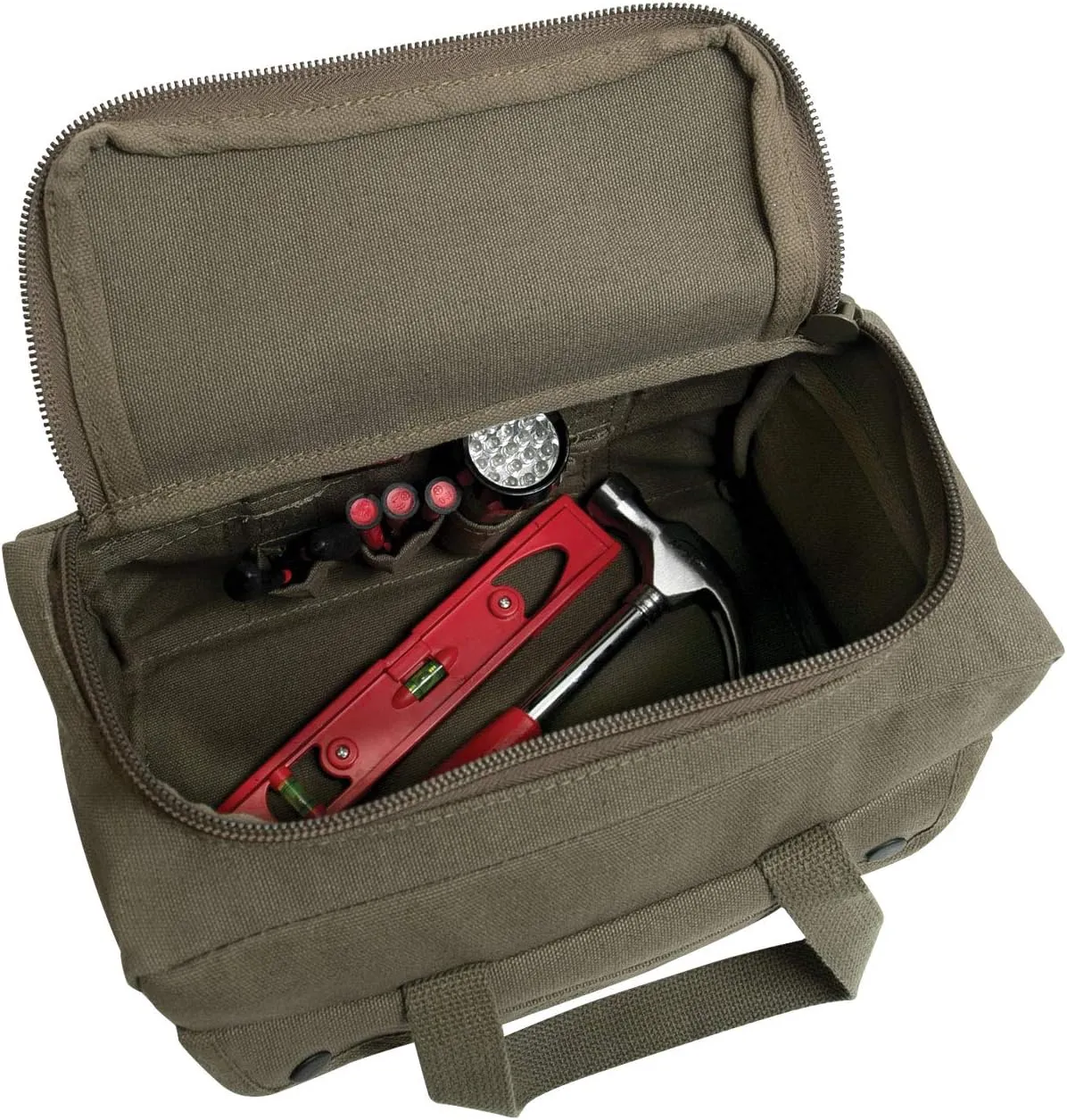 Rothco Wide Mouth Mechanics Tool Bag (Olive Drab)