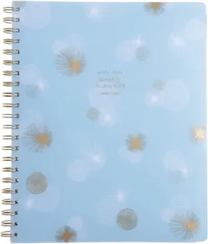russell hazel 2024-2025 (July 2024-June 2025) Weekly Dew Burst Spiral Planner, 15 Month Calendar, 9.125” x 11.25”